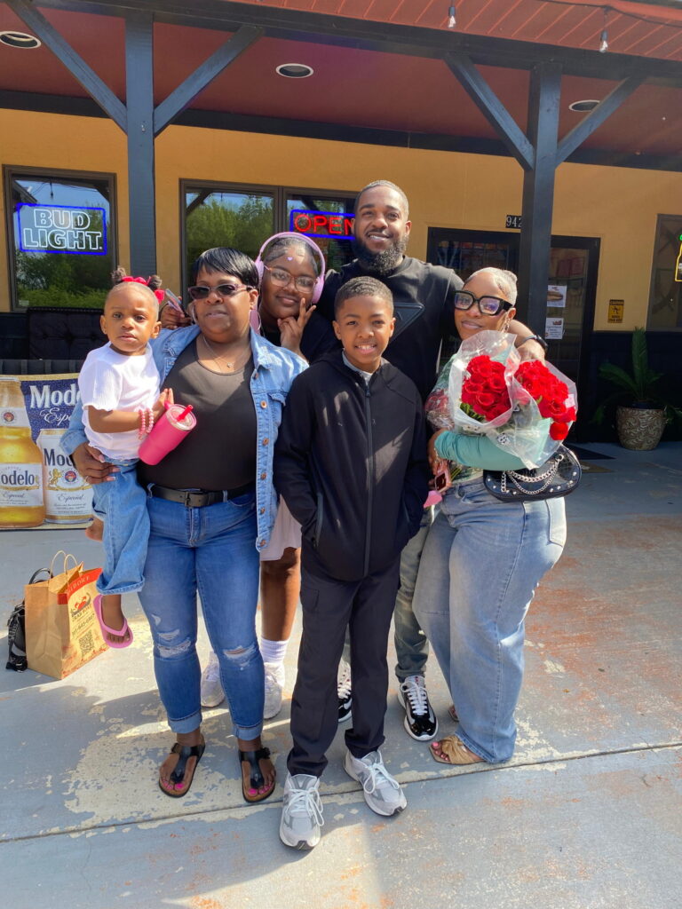 Shauna and her family